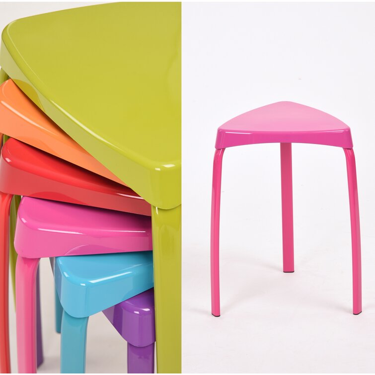 Plastic on sale accent stool